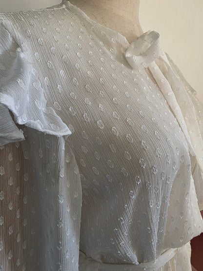 Peignoir Mariée Déméter