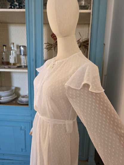 Peignoir Mariée Déméter
