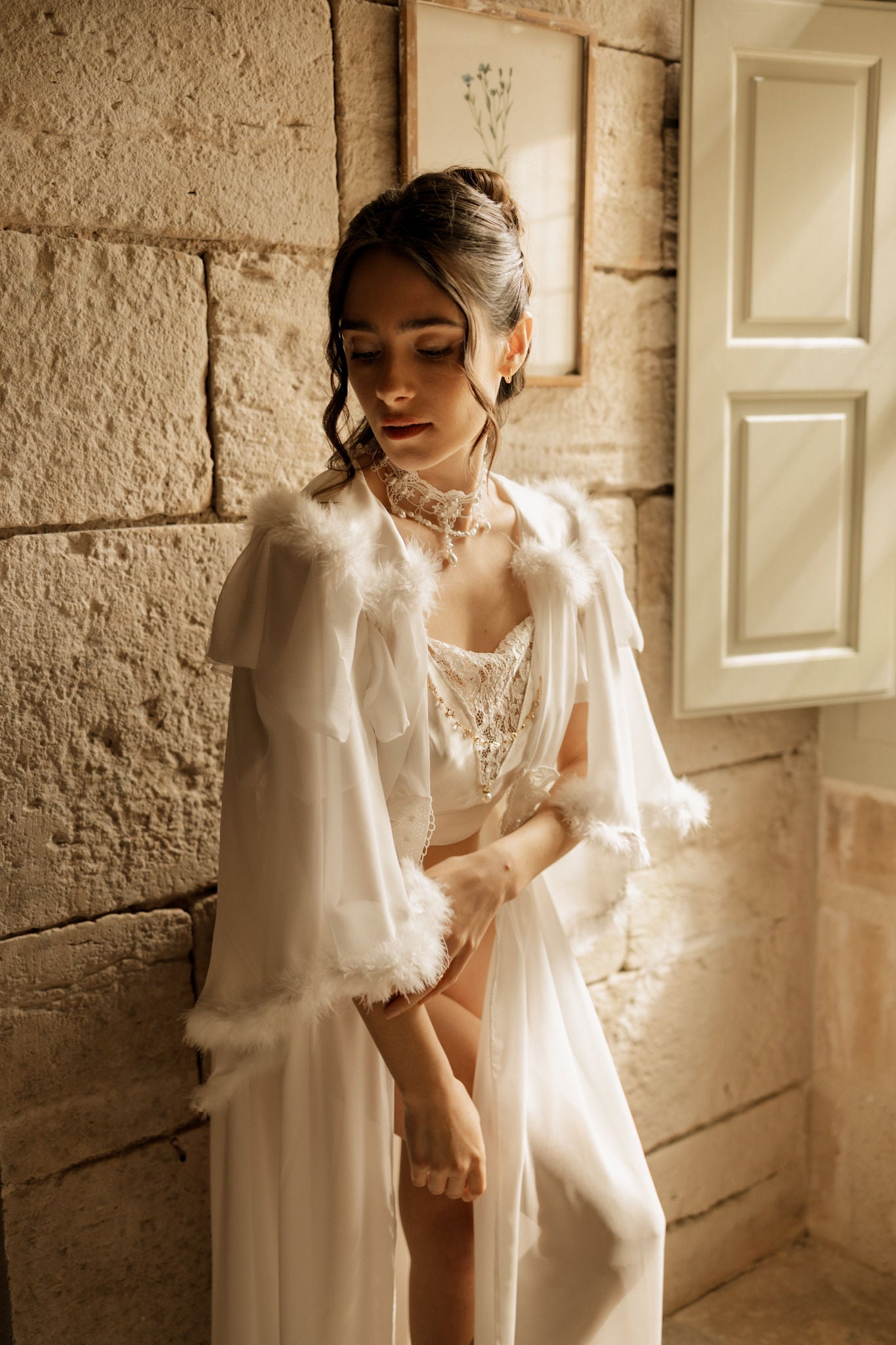 déshabillé mariée Artémis